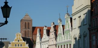 historisch centrum Wismar Duitsland