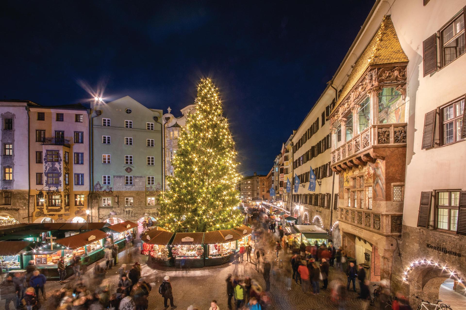 Innsbruck Tourismus kerst in innsbruck kerstboom