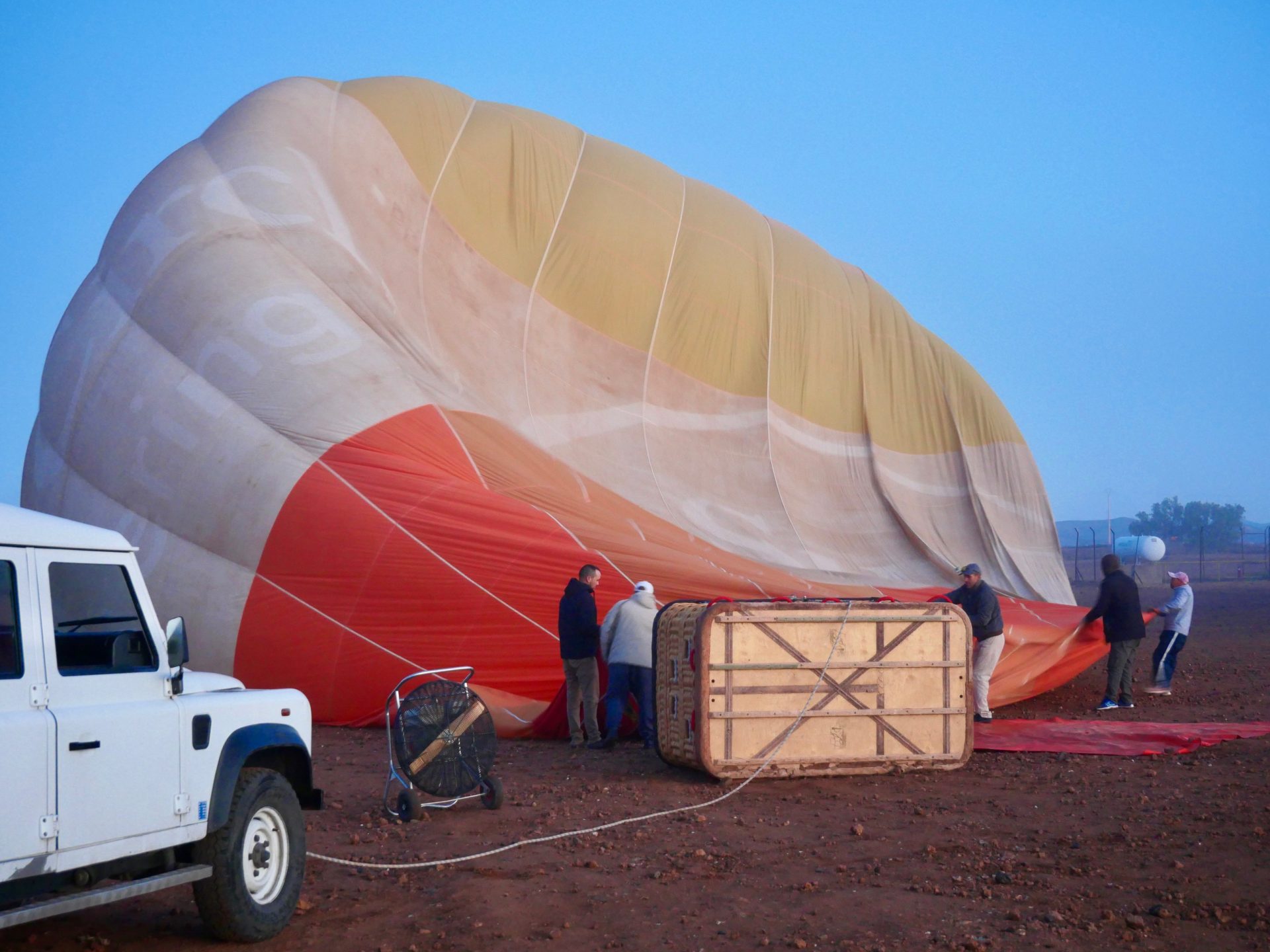 ervaring ballonvaart in marrakech