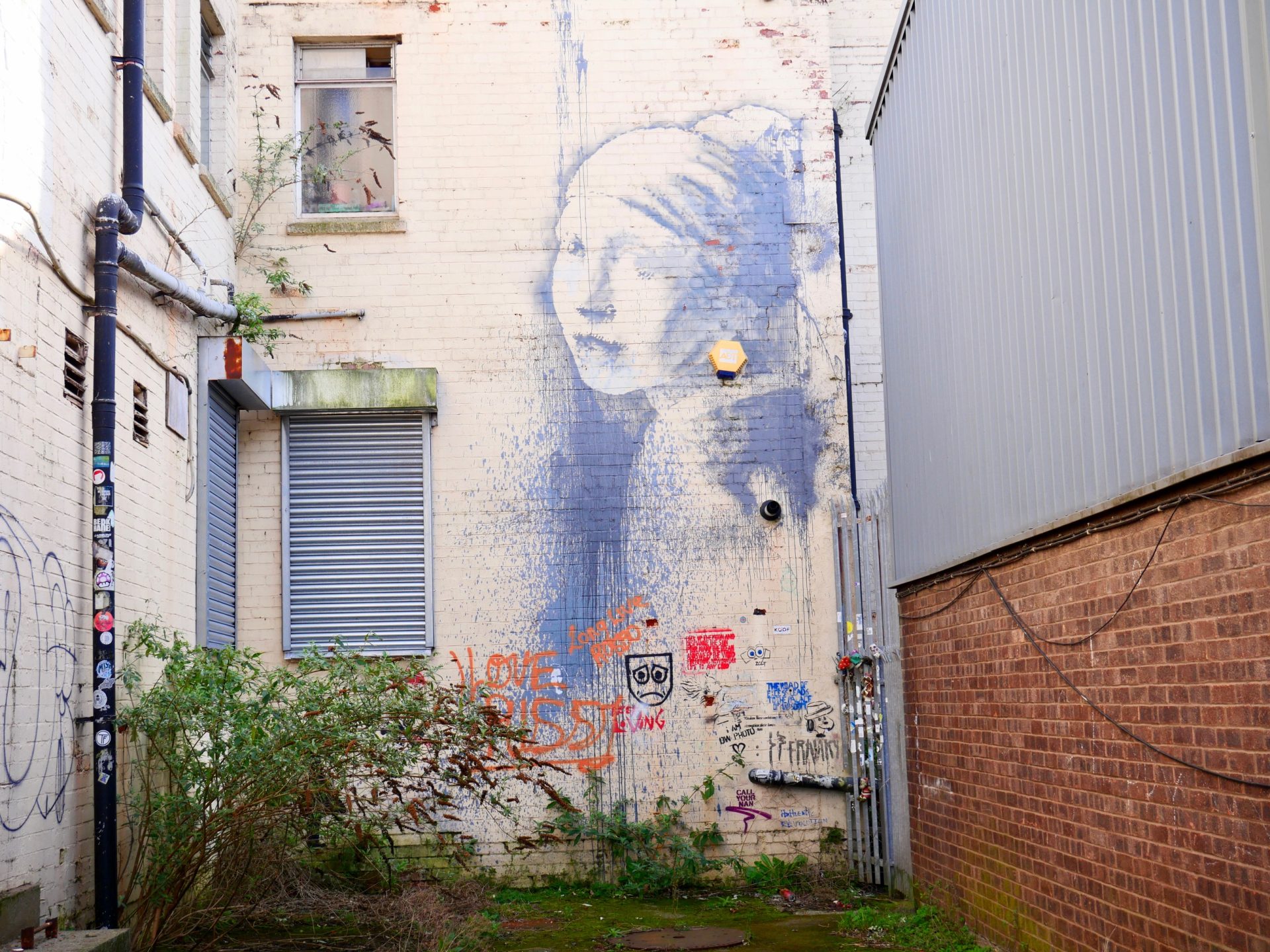 Banksy meisje met de parel