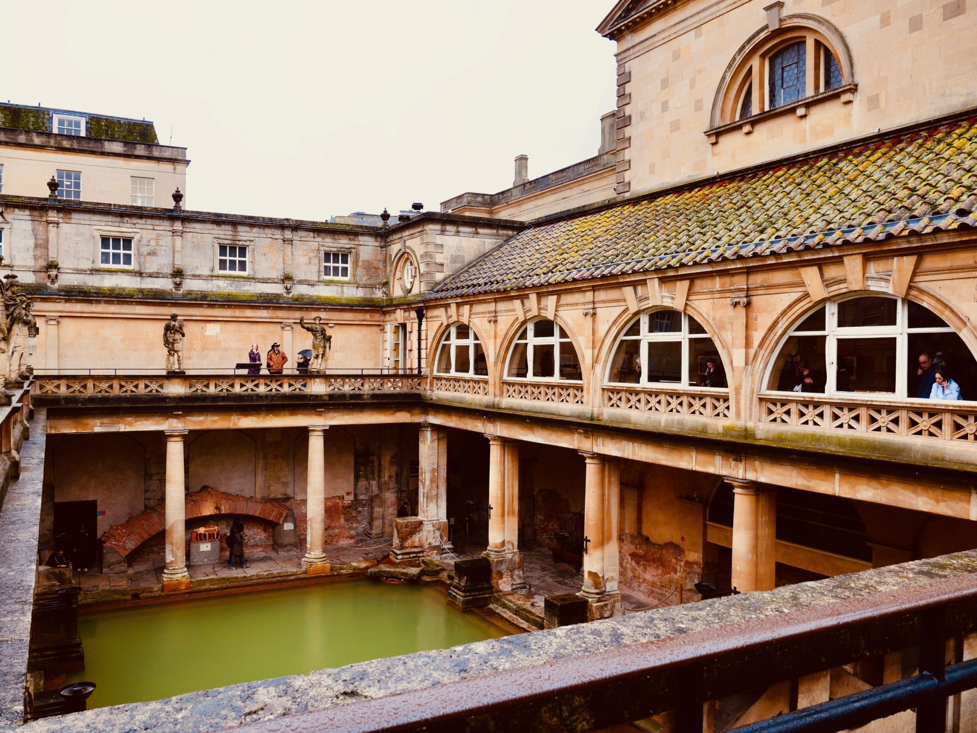 Roman Bath's bezoeken