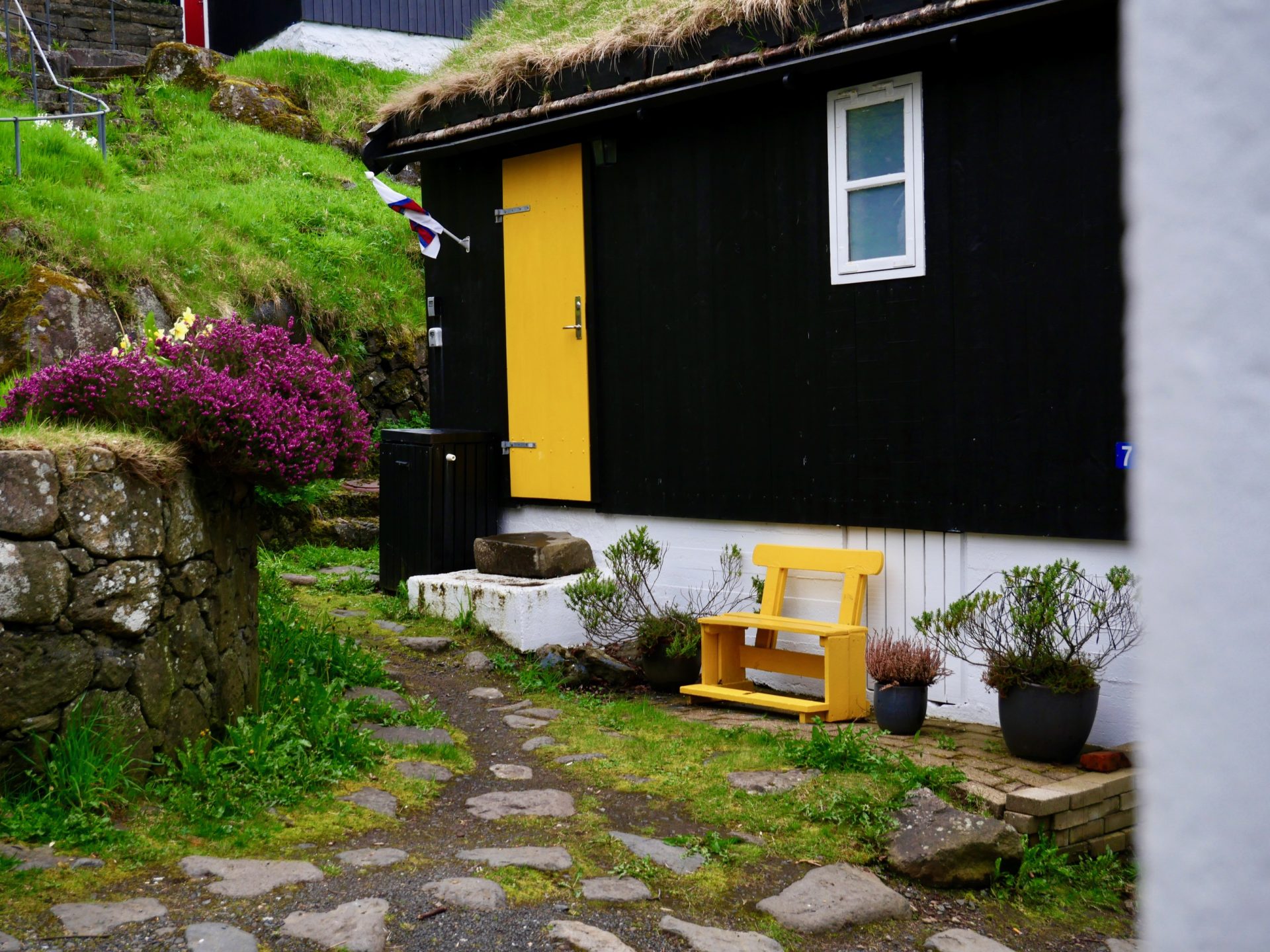 Huisje in het oude centrum van Tórshavn