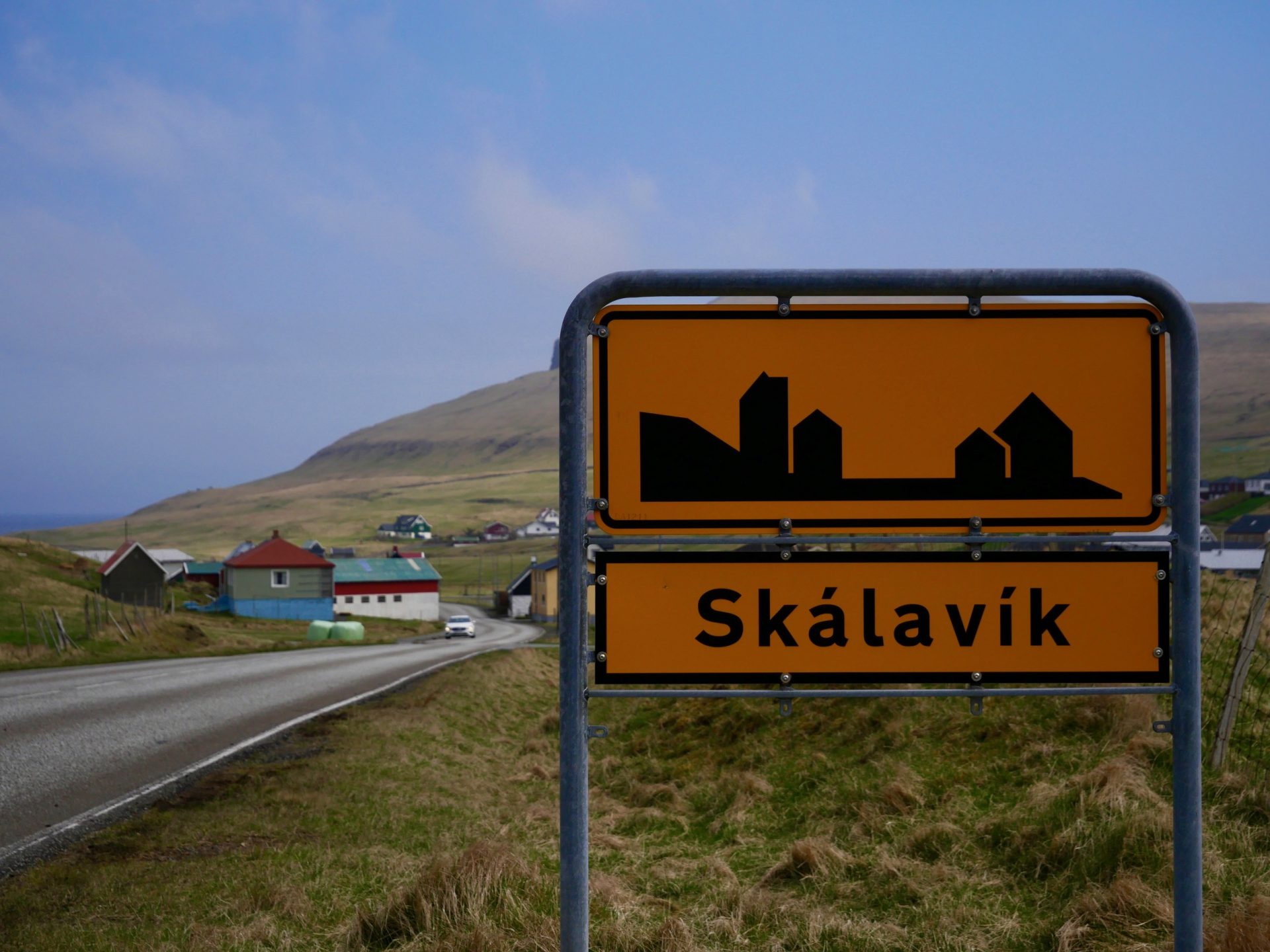 Skalavik dorpje sandoy
