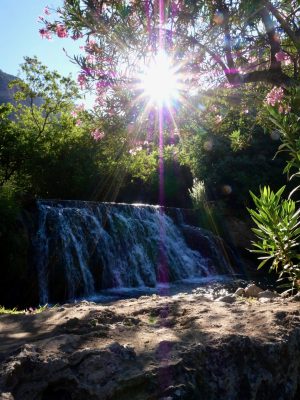 God's Bridge of de Akchour waterval