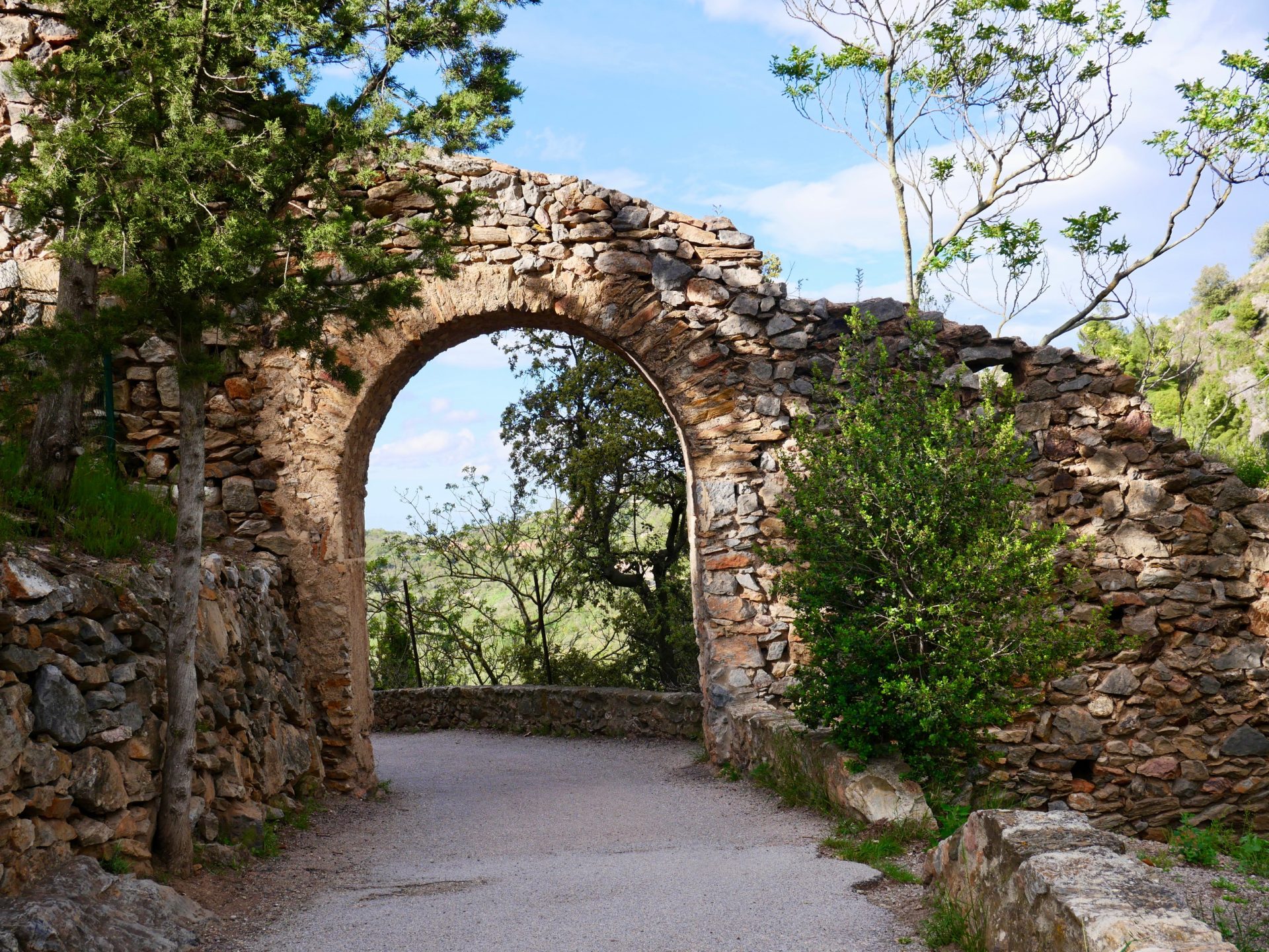 Het kasteel van Castelnou