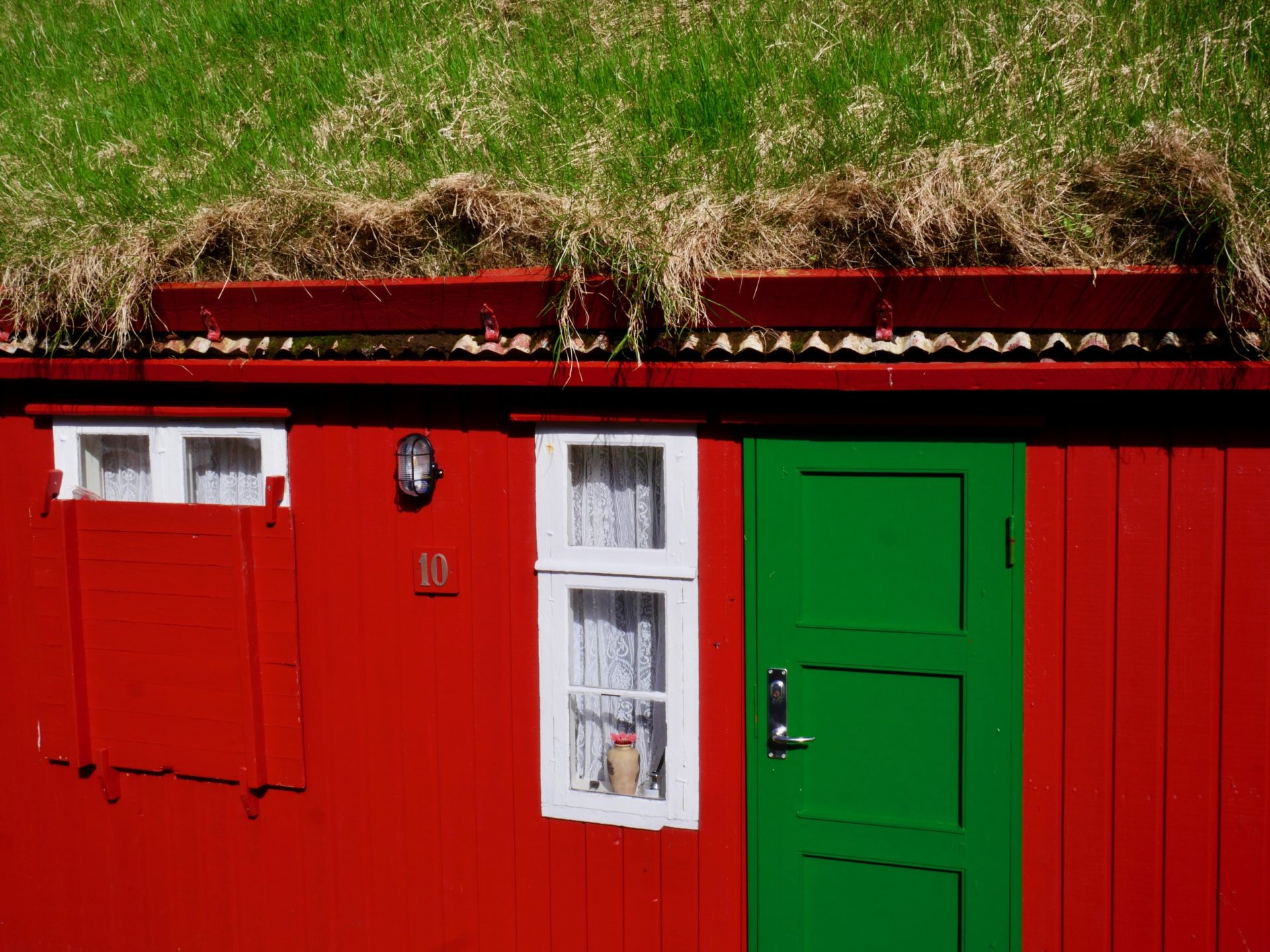 traditioneel huisje Elduvík