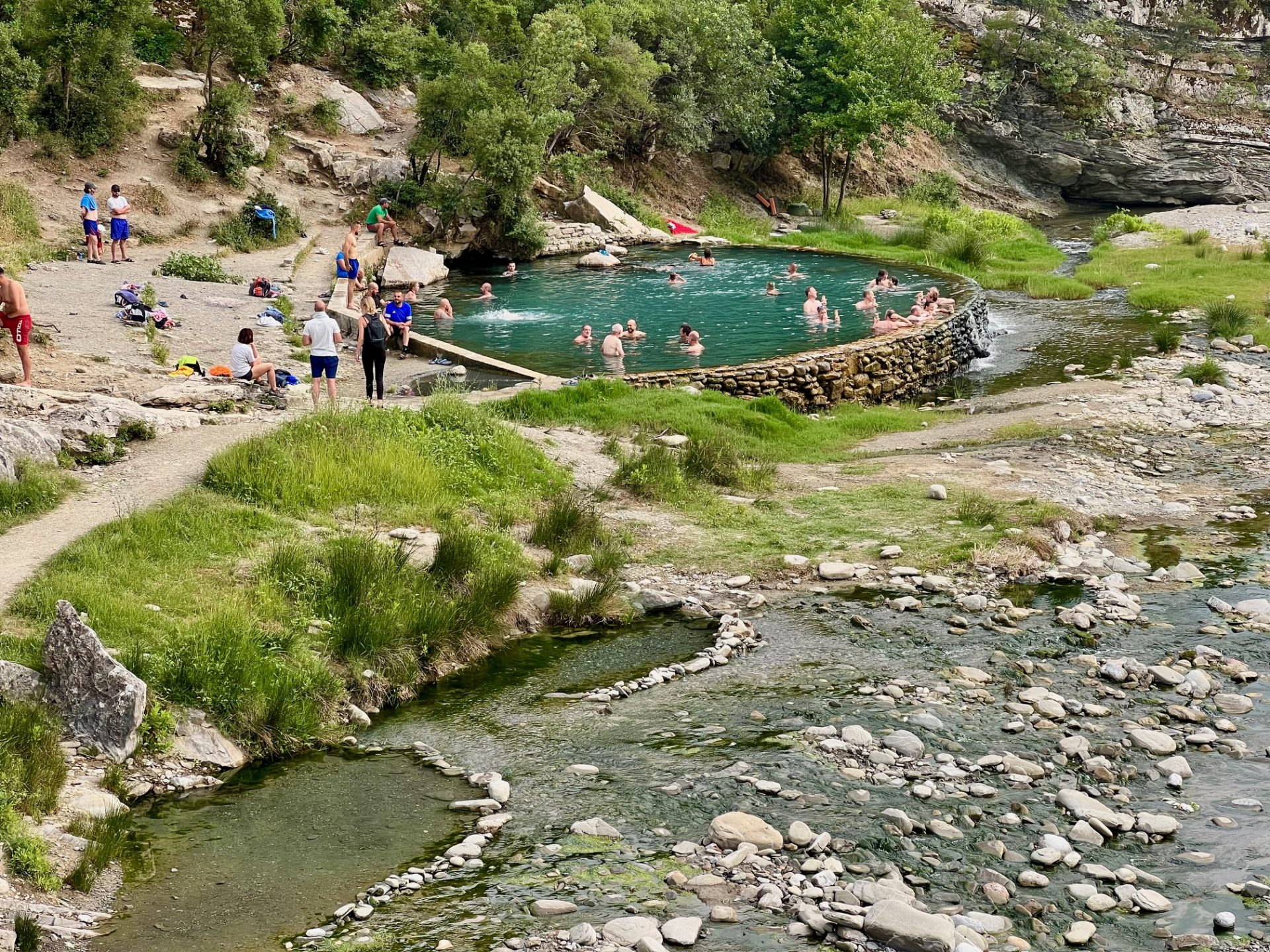 Benja natural pools albanie