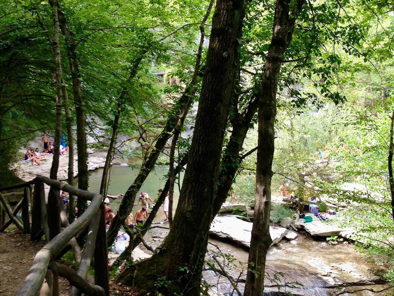 Cascata dell'Alferello wandeling er naartoe