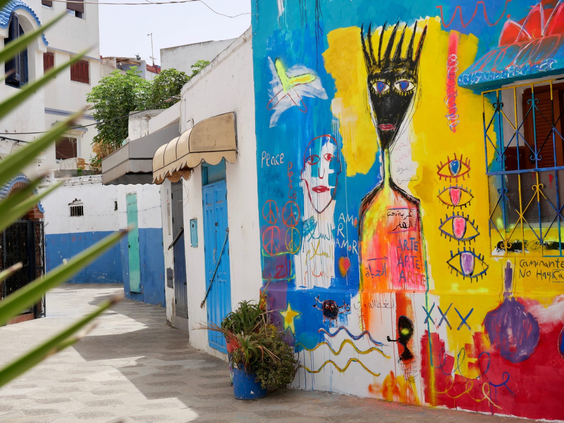 Streetart in Asilah