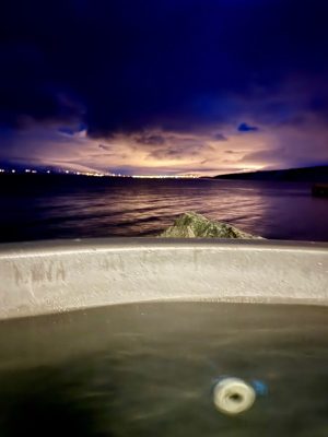 hot tub view