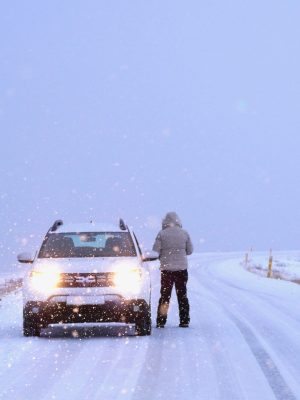 Diamond Circle in Noord-IJsland in de winter