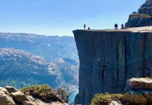 Preikestolen eindpunt