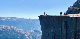 Preikestolen eindpunt