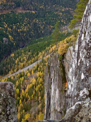 De Ravenkloof in Noorwegen (Ravnejuv : Raven Gorge)