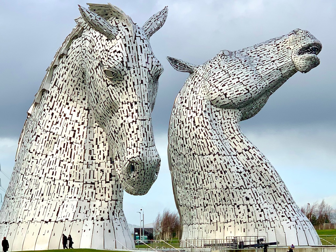 The Kelpies bij Grangemouth