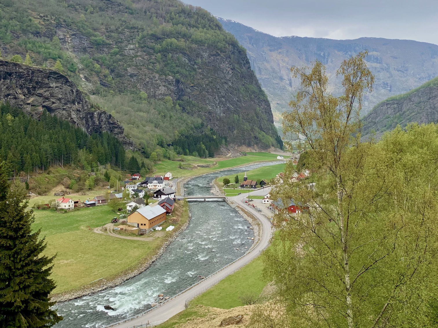 Route en hoogtepunten van de Flåmsbana