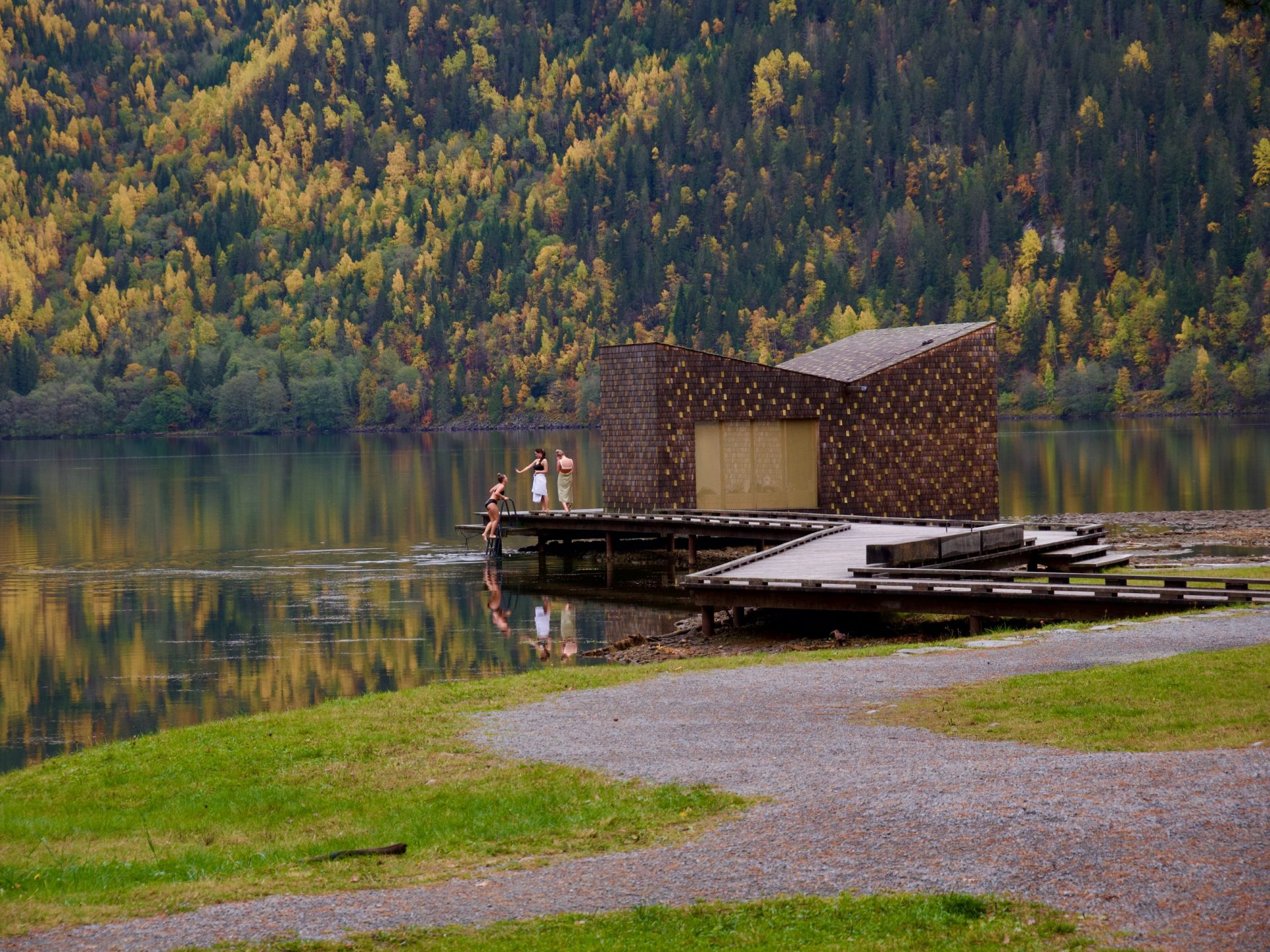 desgin sauna in Dalen